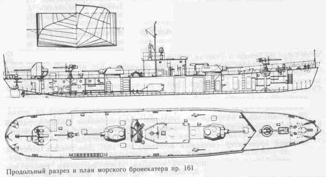 Бронекатер проект 1124 чертежи